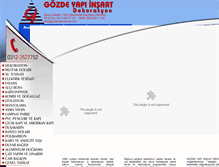 Tablet Screenshot of gozdeyapiankara.com